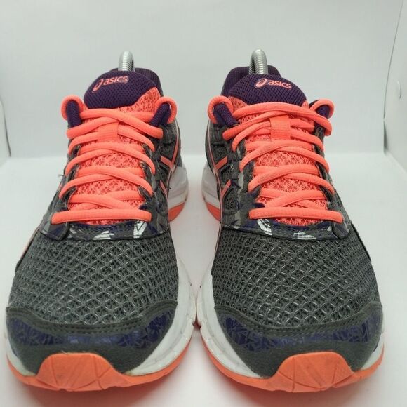 Asics Gel Excite 4 Running Shoes Sneakers Women's Size 10 Grey, Pink, Purple - Picture 4 of 8
